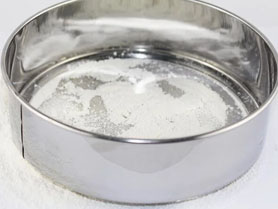 筛分氢氧化钙现场